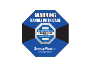 ShockWatch 2 Impact Indicator & Ring Label - 15G (Blue)